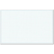 11x17" / Quadrille Grid Blueprint and Graph Paper (5 Pads, 50 Sheets Per Pad)