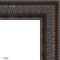 thumbnail image 1 of 11x18 3.5" Wide Ornate Brown Picture Frame - UV Acrylic, Foam Board Backing, Hanging Hardware, 1 of 7