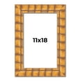 thumbnail image 1 of 11x18 Frame Beige Real Wood Picture Frame Width 3 inches | Interior Frame Depth 0.5 inches |, 1 of 8