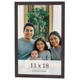 thumbnail image 1 of 11x18 Rustic Brown Real Wood Picture Frame Width 0.75 inches | Interior Frame Depth 0.5 inches |, 1 of 8