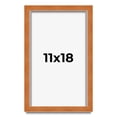 thumbnail image 1 of 11x18 Shadow Box Frame Brown | 0.875 Inches Deep Real Wood Contemporary Shadowbox Display Frame |, 1 of 6
