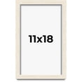 thumbnail image 1 of 11x18 Shadow Box Frame White | 1.125 Inches Deep Real Wood Rustic Shadowbox Display Frame | UV, 1 of 5