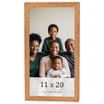 thumbnail image 1 of 11x20 Frame Beige Real Wood Picture Frame Width 1.25 inches | Interior Frame Depth 0.5 inches |, 1 of 8