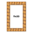 thumbnail image 1 of 11x20 Akira Natural Picture Frame - Contemporary Picture Frame Complete With UV Acrylic, Foam Board Backing, &, 1 of 8