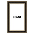 thumbnail image 1 of 11x20 Frame Gold Antique Vintage Sold Wood Picture Frame | 1.75 Inch Moulding Width | Interior, 1 of 8