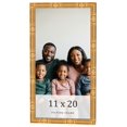 thumbnail image 1 of 11x20 Frame Gold Bamboo Solid Wood Picture Frame | 1 Inch Moulding Width | Interior Frame Depth, 1 of 8