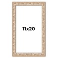 thumbnail image 1 of 11x20 Frame White Real Wood Picture Frame Width 1.5 inches | Interior Frame Depth 0.5 inches |, 1 of 8