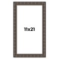 thumbnail image 1 of 11x21 Frame Black Bamboo Solid Wood Picture Frame Width 1.5 Inches | Interior Frame Depth 0.5, 1 of 8