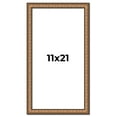 thumbnail image 1 of 11x21 Frame Gold Real Wood Picture Frame Width 1.25 inches | Interior Frame Depth 0.5 inches |, 1 of 8