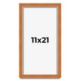 thumbnail image 1 of 11x21 Shadow Box Frame Brown | 0.875 Inches Deep Real Wood Contemporary Shadowbox Display Frame |, 1 of 6
