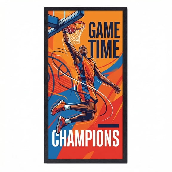 11x22 Black Poster Frame,  Classic Photo Frame for Wall Decor