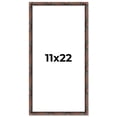thumbnail image 1 of 11x22 Frame Brown Bamboo with Dark Coffee/Walnut Finish | Solid Wood Picture Frame Width 0.75, 1 of 8