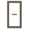 thumbnail image 1 of 11x24 Frame Black Real Wood Picture Frame Width 2 inches | Interior Frame Depth 0.5 inches | Fitz, 1 of 8