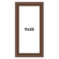 thumbnail image 1 of 11x25 Copper and Brown Real Wood Picture Frame Width 2 inches | Interior Frame Depth 0.5 inches |, 1 of 8