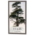 thumbnail image 1 of 11x25 Frame Blue Kingsley Pewter Solid Wood Picture Frame Width 0.75 Inches |Interior Depth 0.5, 1 of 8