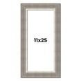 thumbnail image 1 of 11x25 Frame Grey Real Wood Picture Frame Width 2.75 Inches | Interior Frame Depth 0.5 Inches |, 1 of 8
