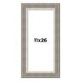thumbnail image 1 of 11x26 Frame Grey Real Wood Picture Frame Width 2.75 Inches | Interior Frame Depth 0.5 Inches |, 1 of 8