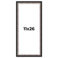 thumbnail image 1 of 11x26 Frame Silver Real Wood Picture Frame Width 1.25 Inches | Interior Frame Depth 0.75 Inches |, 1 of 8
