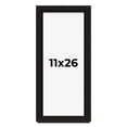 thumbnail image 1 of 11x26 Shadow Box Black Solid Wood Display Picture Frame | 1 Inch Rabbet Depth | | 1.375 Inch, 1 of 4