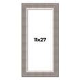thumbnail image 1 of 11x27 Frame Grey Real Wood Picture Frame Width 2.75 Inches | Interior Frame Depth 0.5 Inches |, 1 of 8
