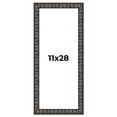 thumbnail image 1 of 11x28 Frame Black-Brown Medieval Solid Wood Picture Frame | 1.5 Inch Moulding Width | Gotham, 1 of 8