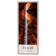 thumbnail image 1 of 11x28 Frame White Real Wood Picture Frame Width 0.75 inches | Interior Frame Depth 0.5 inches |, 1 of 8
