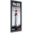 thumbnail image 1 of 11x29 Frame Black Passaggi Solid Wood Picture Frame Width 1.5 Inches | Interior Depth 0.5 Inches |, 1 of 8