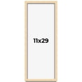 thumbnail image 1 of 11x29 Shadow Box Frame Brown | 0.875 Inches Deep Real Wood Contemporary Shadowbox Display Frame |, 1 of 5