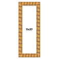 thumbnail image 1 of 11x37 Frame Beige Real Wood Picture Frame Width 3 inches | Interior Frame Depth 0.5 inches |, 1 of 8