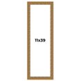 thumbnail image 1 of 11x39 Frame Black and Gold Distressed Solid Wood Sonoma Picture Frame | 1.625 Inch Moulding Width |, 1 of 8