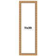 thumbnail image 1 of 11x39 Frame Gold Real Wood Picture Frame Width 1.5 inches | Interior Frame Depth 0.5 inches |, 1 of 8