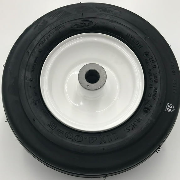 11x4.00-5 2Ply Rib Lawn Mower Wheel - Compatible with Toro 130-0736