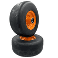 thumbnail image 2 of LMTS 13x6.50-6 Flat Free Wheel – Smooth Tread, Puncture-Proof Tire Assembly 2 of 4