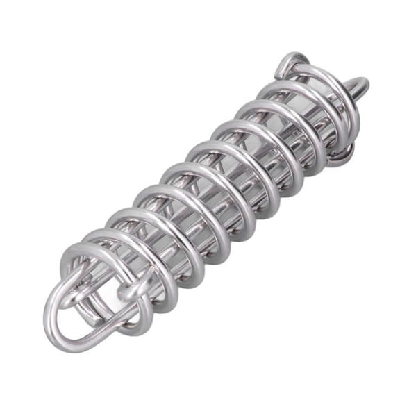 11x405mm Stainless Steel Shock Absorbing Spring Boat Anchor Dock Line Mooring Springs For Boat Yacht