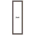 thumbnail image 1 of 11x41 Frame Black Bamboo Solid Wood Picture Frame Width 1.5 Inches | Interior Frame Depth 0.5, 1 of 8