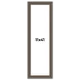 thumbnail image 1 of 11x41 Frame Black Feather Payton Ornate Solid Wood Picture Frame Width 1.75 Inches | Interior Depth, 1 of 8