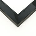 thumbnail image 1 of 11x41 Frame Black Solid Wood Picture Frame Width 1.625 Inches | Interior Frame Depth 0.6875 Inches, 1 of 5