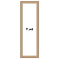 thumbnail image 1 of 11x41 Frame Charleston Honey Brown Solid Wood Picture Frame Width 1.75 Inches | Interior Depth 0.5, 1 of 8