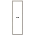 thumbnail image 1 of 11x41 Frame Grey Real Wood Picture Frame Width 1.25 inches | Interior Frame Depth 0.5 inches | Hans, 1 of 8