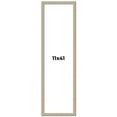 thumbnail image 1 of 11x41 Frame Grey Solid Wood Picture Frame Width 1 Inches | Interior Frame Depth 0.5 Inches |, 1 of 8