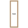 thumbnail image 1 of 11x43 Frame Charleston Honey Brown Solid Wood Picture Frame Width 1.75 Inches | Interior Depth 0.5, 1 of 8
