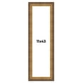 thumbnail image 1 of 11x43 Frame Vintage Gold Solid Wood Picture Frame | 2.5 Inch Moulding Width | Ornate Bronze Museo, 1 of 8