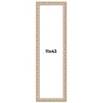 thumbnail image 1 of 11x43 Frame White Real Wood Picture Frame Width 1.5 inches | Interior Frame Depth 0.5 inches |, 1 of 8