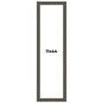 thumbnail image 1 of 11x44 Frame Black Bamboo Solid Wood Picture Frame Width 1.5 Inches | Interior Frame Depth 0.5, 1 of 8