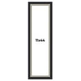 thumbnail image 1 of 11x44 Frame Black Real Wood Picture Frame Width 2.25 Inches | Interior Frame Depth 0.5 Inches |, 1 of 8