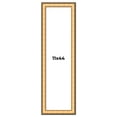 thumbnail image 1 of 11x44 Frame Gold Plein Aire Solid Wood Picture Frame Width 2 Inches | Interior Frame Depth 0.5, 1 of 8