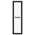 thumbnail image 1 of 11x44 Shadow Box Black Solid Wood Display Picture Frame | 1 Inch Rabbet Depth | | 1.375 Inch, 1 of 4