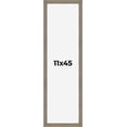thumbnail image 1 of 11x45 Frame Gray Barnwood Rustic Solid Wood Picture Frame | 1.5 Inch Moulding Width | Includes UV, 1 of 8
