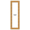 thumbnail image 1 of 11x47 Frame Beige Real Wood Picture Frame Width 3 inches | Interior Frame Depth 0.5 inches |, 1 of 8