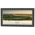 thumbnail image 1 of 11x5 Frame Black Bamboo Solid Wood Picture Frame Width 1.5 Inches | Interior Frame Depth 0.5 Inches, 1 of 8